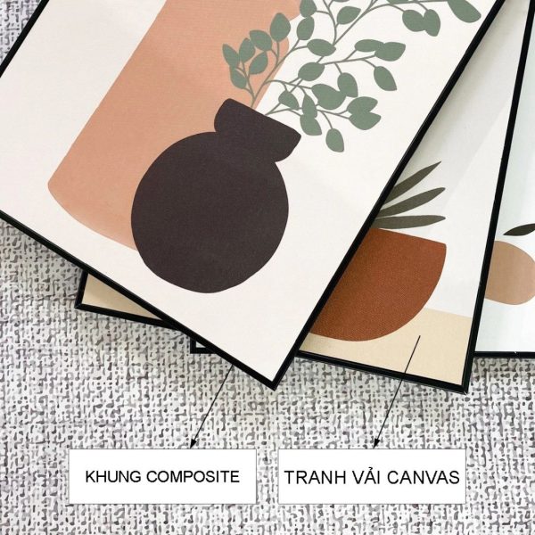 Tranh ORIN trừu tượng decor phòng khách - Ảnh 5