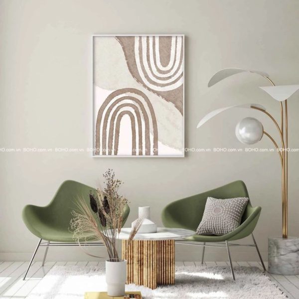 Tranh ORIN trừu tượng decor phòng khách - Ảnh 3