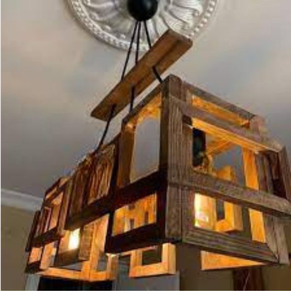 Đèn thả trần hình học ORIN - decor phòng khách - Ảnh 2