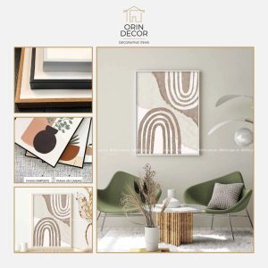 Tranh ORIN trừu tượng decor phòng khách