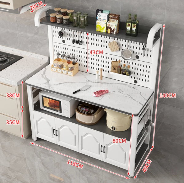 Kệ bếp mặt đá ORIN DECOR thông minh decor bếp hiện đại - Ảnh 3