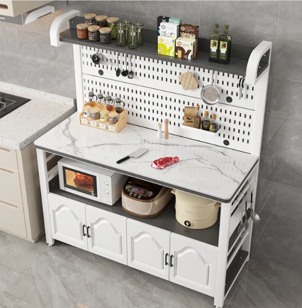 Kệ bếp mặt đá ORIN DECOR thông minh decor bếp hiện đại - Ảnh 4