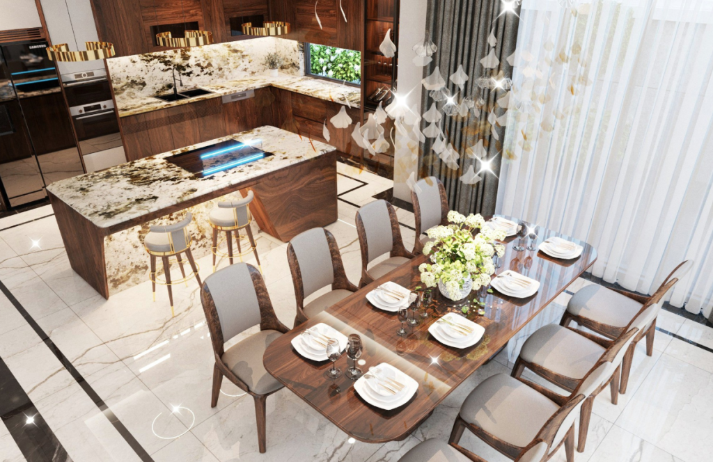 Decor Bếp Chung Cư: Tối Ưu Không Gian, Nâng Tầm Thẩm Mỹ