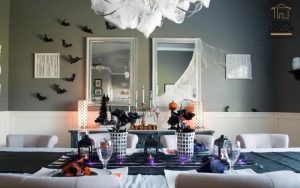 trang trí halloween với phụ kiện độc đáo