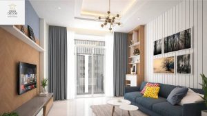 Decor phòng khách nhà cấp 4