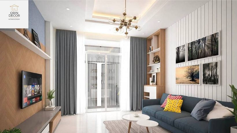 Decor phòng khách nhà cấp 4