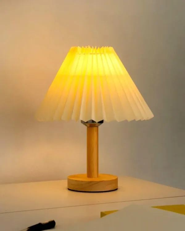 Đèn ngủ ORIN DECOR ánh vàng dịu nhẹ decor phòng ngủ Bắc Âu - Ảnh 2