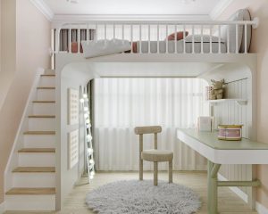 Decor Phòng Ngủ Gác Lửng – Bí Quyết Biến Không Gian Nhỏ Thành Tổ Ấm Tuyệt Vời