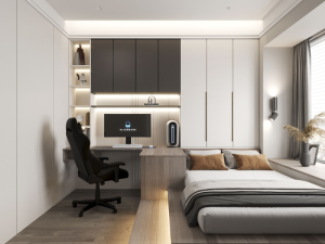 1 Decor phòng ngủ có bàn học