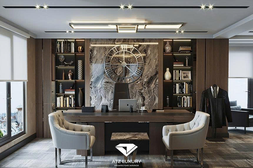 Bí Quyết Decor Phòng Làm Việc Giám Đốc