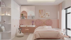 Decor Phòng Ngủ Màu Hồng: 3