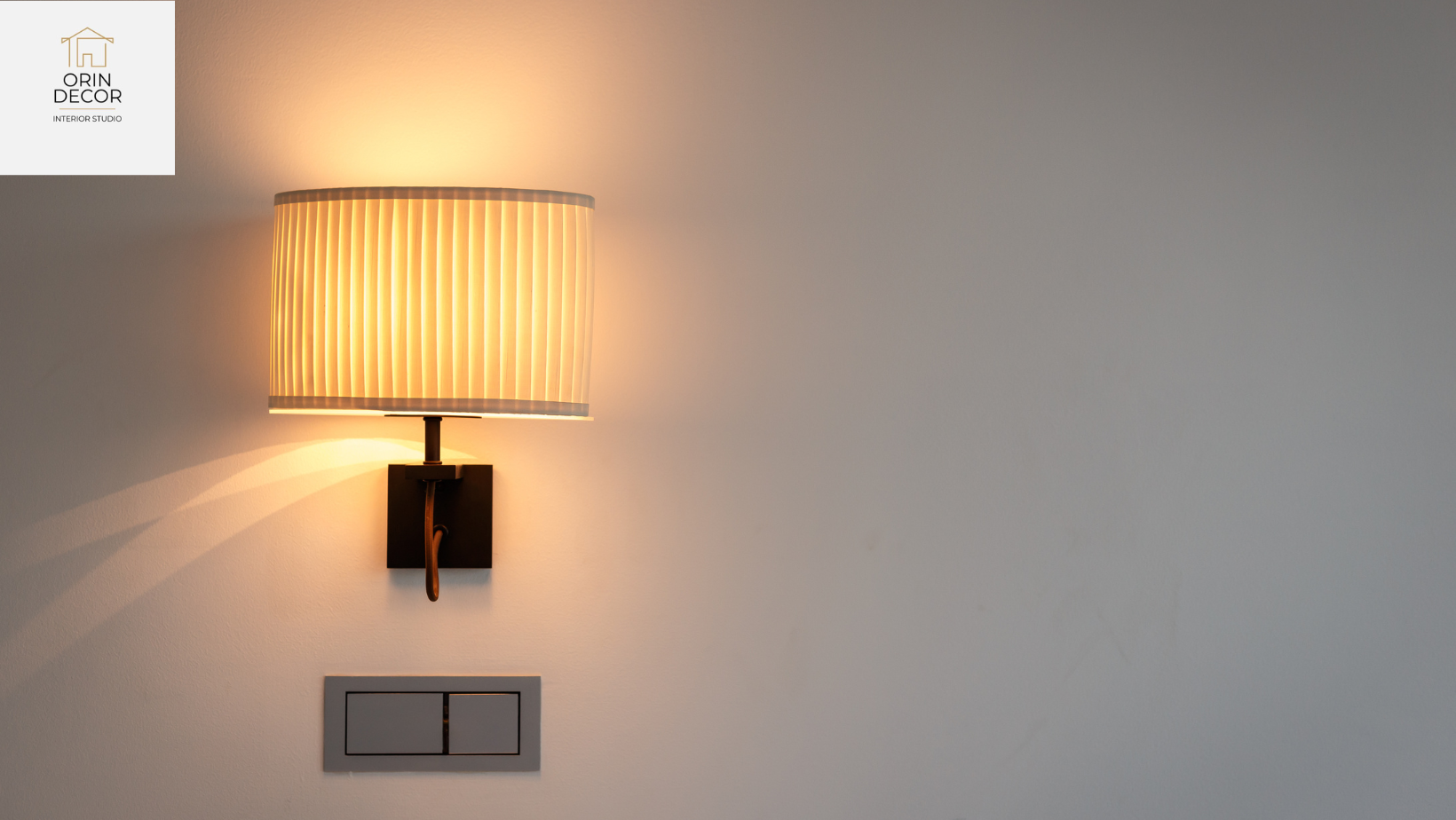 Đèn decor phòng khách gắn tường