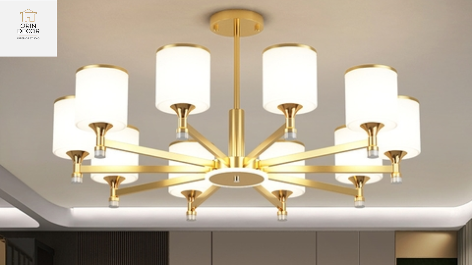 Đèn decor phòng khách đèn trùm
