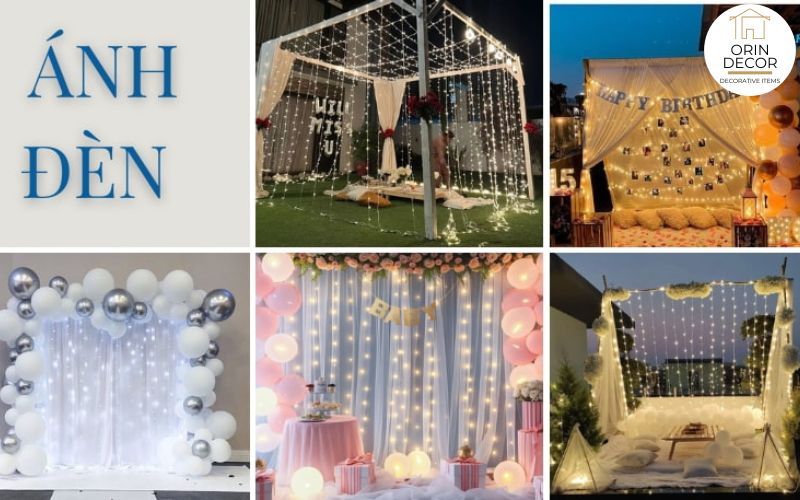 Decor sinh nhật tại nhà nổi bật