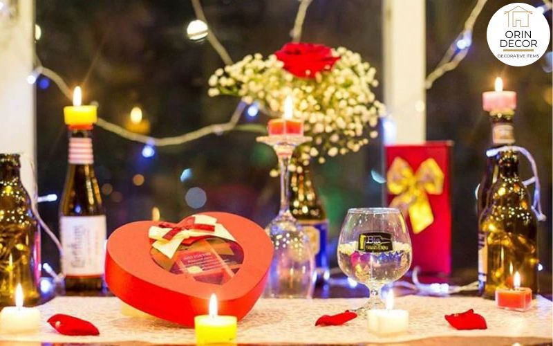 Decor Valentine lãng mạn ấm áp