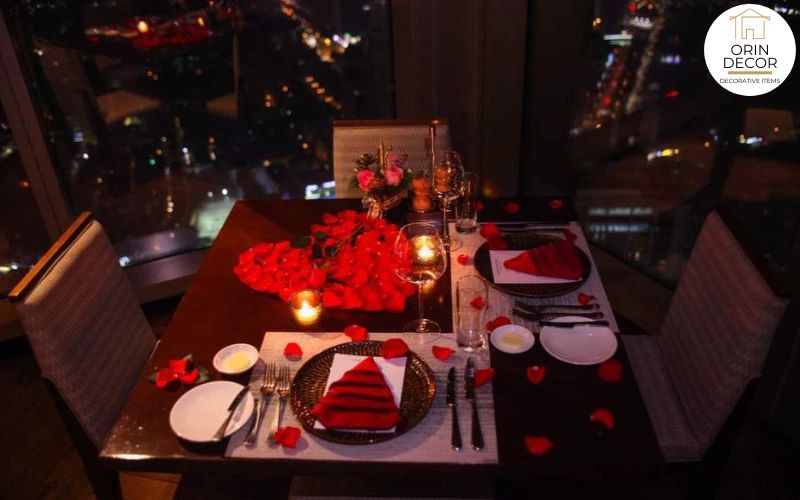 Decor Valentine lãng mạn ấm áp