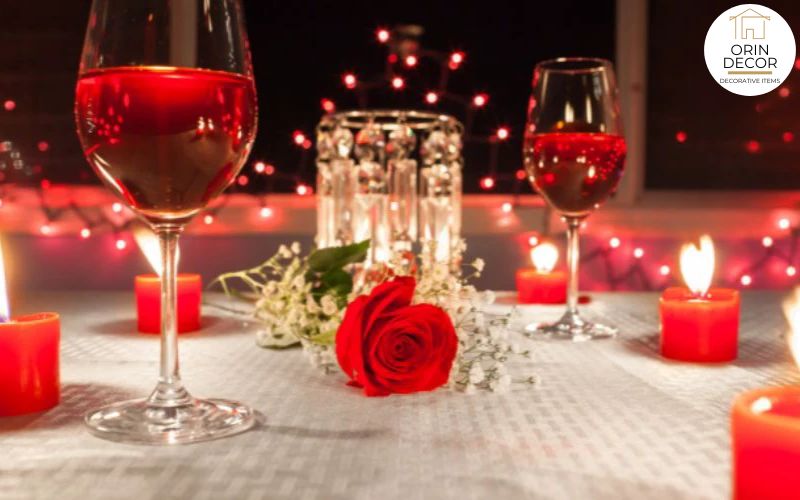Decor Valentine lãng mạn ấm áp
