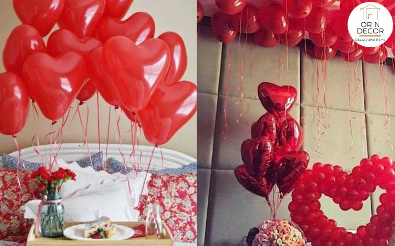 Decor Valentine lãng mạn ấm áp