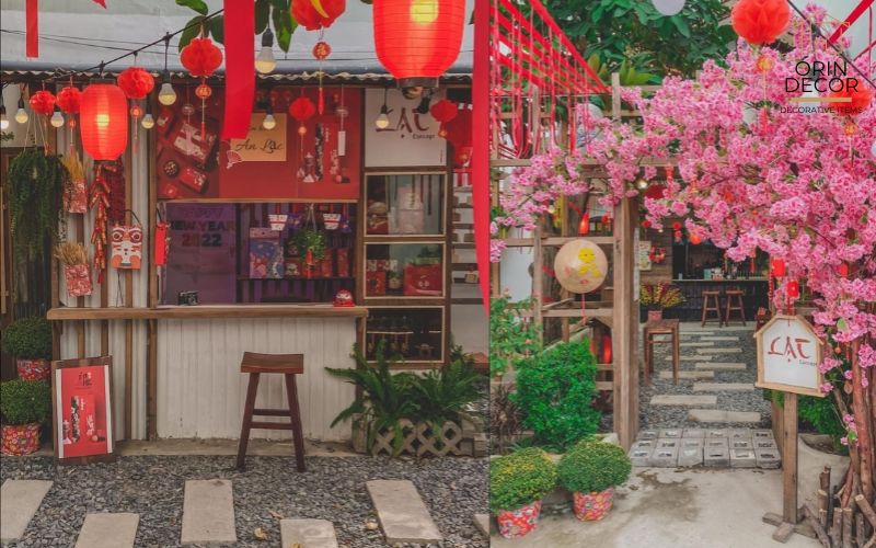 Mẫu Decor Tết Cổ Truyền Đậm Nét Xuân Việt