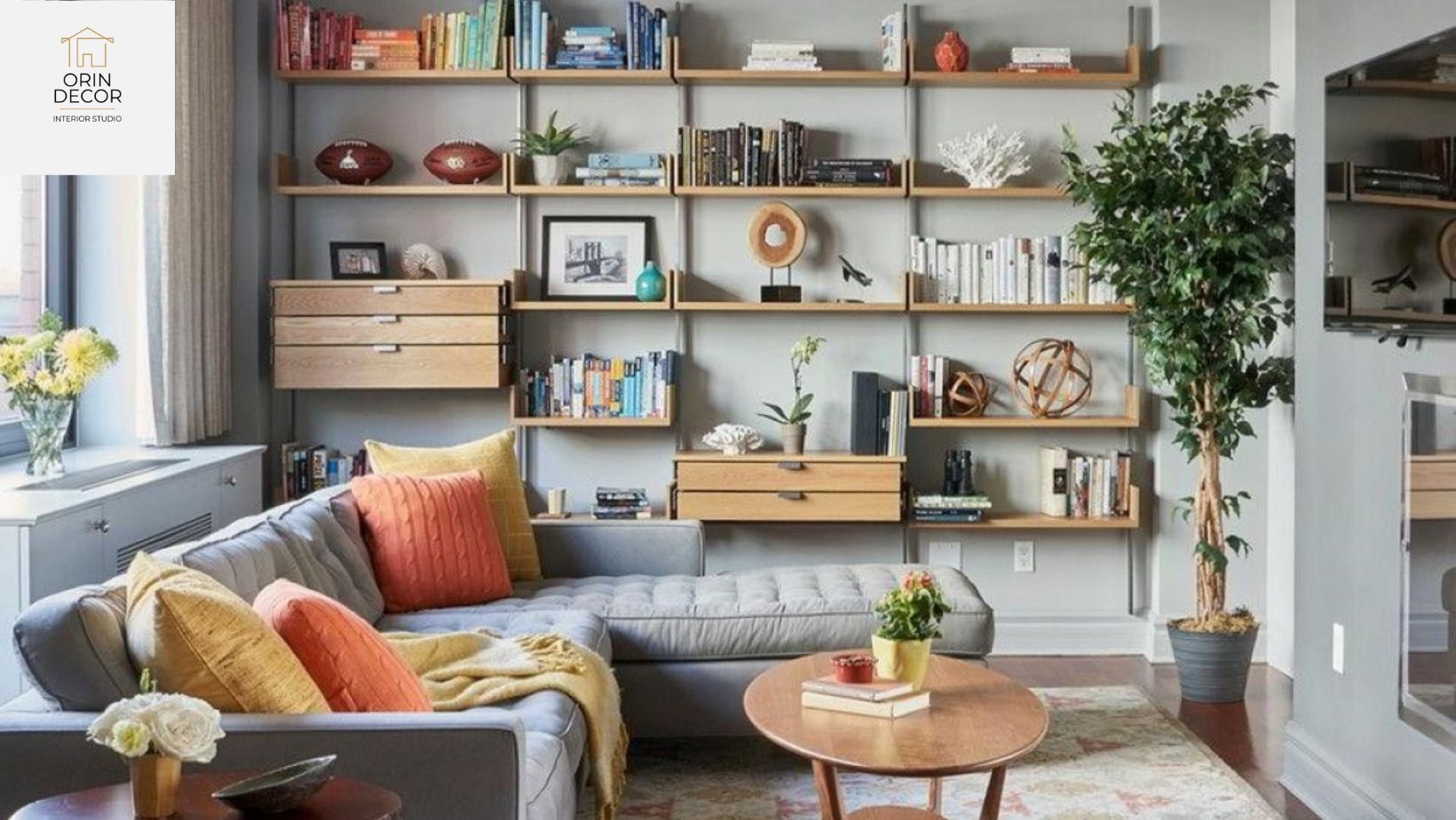Decor phòng khách nhà ống
