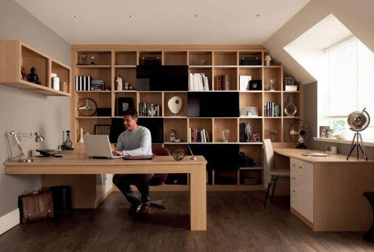 decor phòng làm việc tại nhà đẹp 1