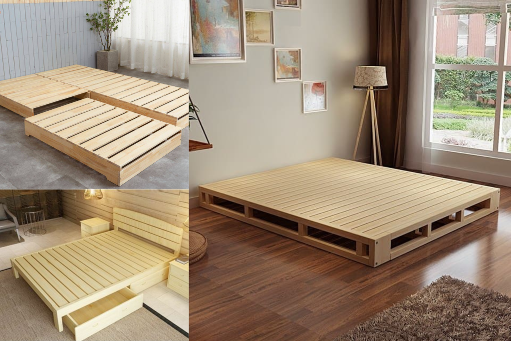 Các loại tấm pallet kê giường phổ biến