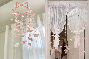 Phòng ngủ decor bằng đồ DIY thủ công