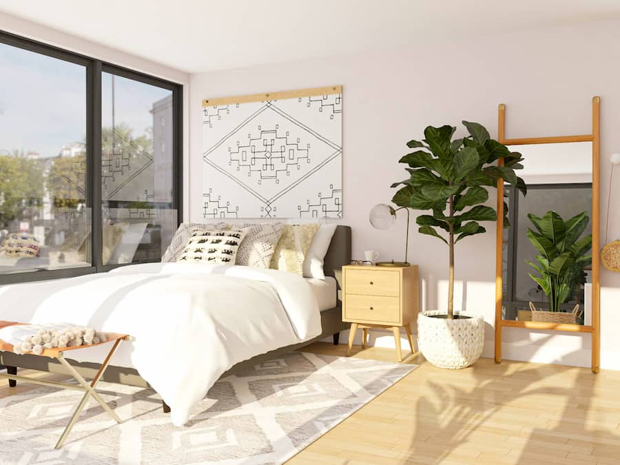 Cây Decor Phòng Ngủ – Bí Quyết Trang Trí Không Gian Sống Thư Giãn & Thẩm Mỹ